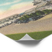 Carolina Hotel and Bath House, Myrtle Beach, SC Poster (Hoek)