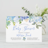 Carolina | Invitation baby shower (Debout devant)