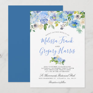 Carolina   Invitation de mariage floral