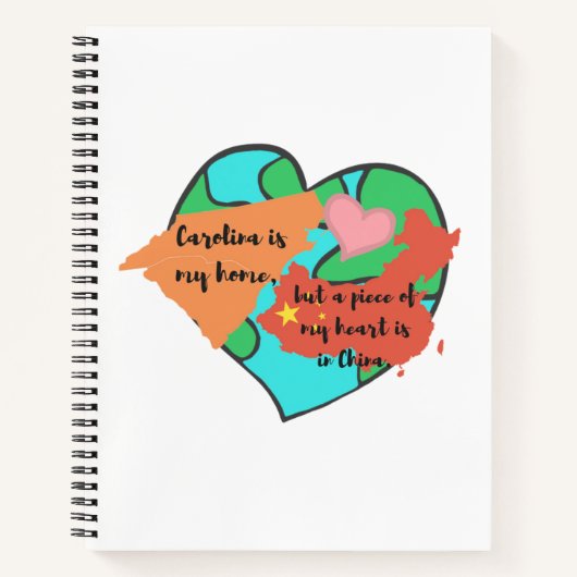 Carolina is mijn thuis.... Notitieboek (Voorkant)