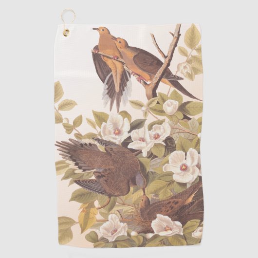 Carolina Mourning Dove Golfhanddoek (Voorkant)