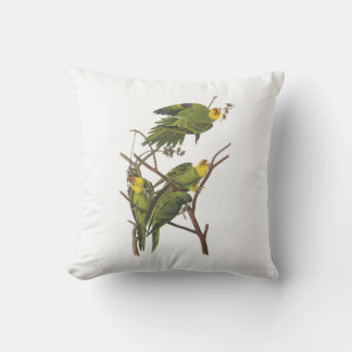 Carolina Paraket van Audubon Kussen