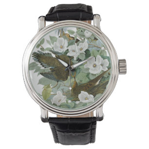 Carolina Pigeon Audubon Morning Dove Horloge