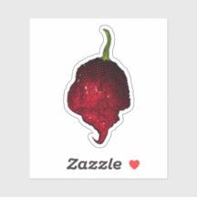 Carolina Reaper Chili Pepper Sticker