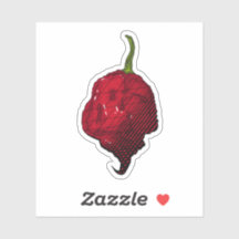Carolina Reaper Chili Pepper Sticker