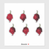 Carolina Reaper Chilli Pepper Sticker Set (Feuille)