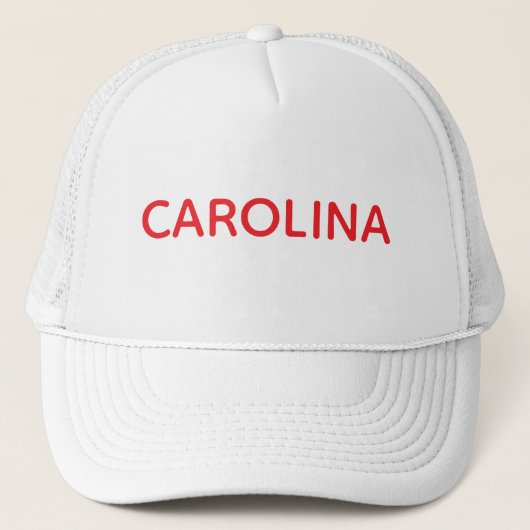 Carolina Rood Trucker Pet (Voorkant)