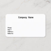 Carolina Surf Visitekaartjes (Achterkant)