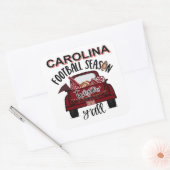 CAROLINA TAILGATIN VIERKANTE STICKER (Envelop)