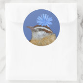 Carolina wren stickers (Tas)