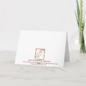 Carolina Zadeltassen Dragonfly Kaart (Achterkant)