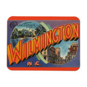 Caroline du Nord, Wilmington Magnet (Horizontal)
