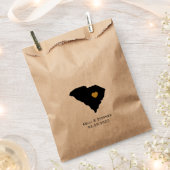 Caroline du Sud Mariage Faveur Traiter Sacs Cadeau (Coupé)