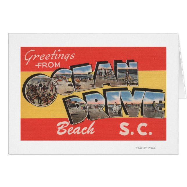 Caroline du Sud - Ocean Drive Beach (Devant horizontal)