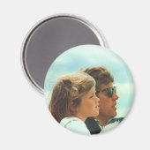 Caroline en John F. Kennedy Magneet (Voorkant / Achterkant)