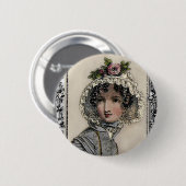 Caroline Ronde Button 5,7 Cm (Voorkant /achterkant)