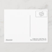 Caroline Street, Cardiff. Briefkaart (Achterkant)