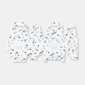 Caroline Waterverf Stippen Bounce House Favor Box Bedankdoosjes (Uitgevouwen)