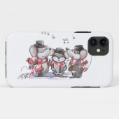 Caroling Avec Coque Mic, Mac & Moe iPhone 5/5S (Dos (Horizontal))