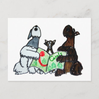Caroling Briefkaart