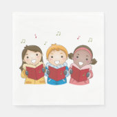 Caroling Children Servet (Voorkant)