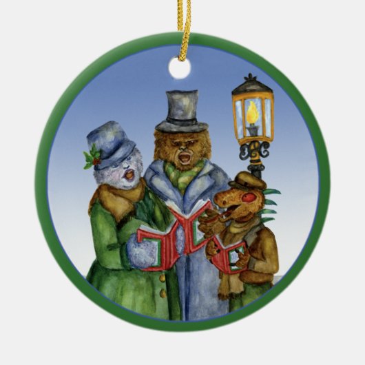 Caroling Cryptids Ornament (Voorkant)