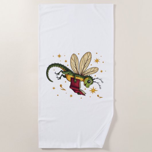 Caroling Dragonfly Strandlaken (Voorkant)