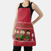 Caroling KerstSweater Graphic Schort (Insitu)