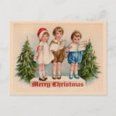 Caroling Kids Carte postale (Devant)