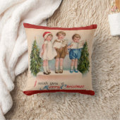 Caroling Kids Joyeux Coussin de Noël (Couverture)