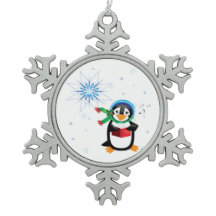 Caroling Penguin Girl