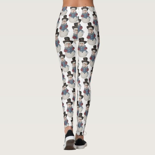 Caroling Snowman Leggings (Dos)