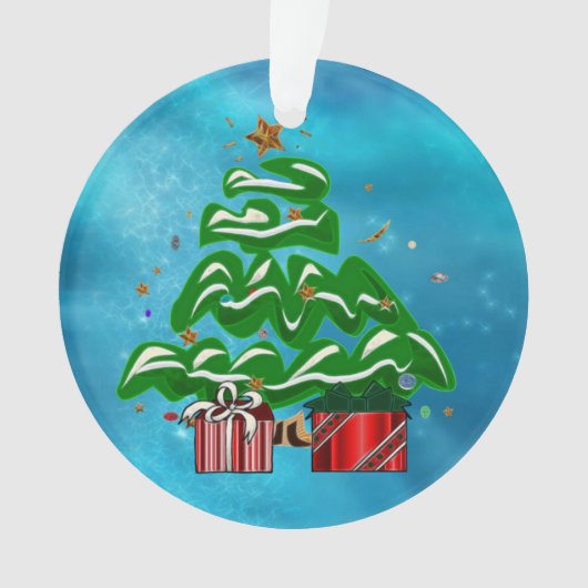 Caroling Snowman Ornament (voorkant)