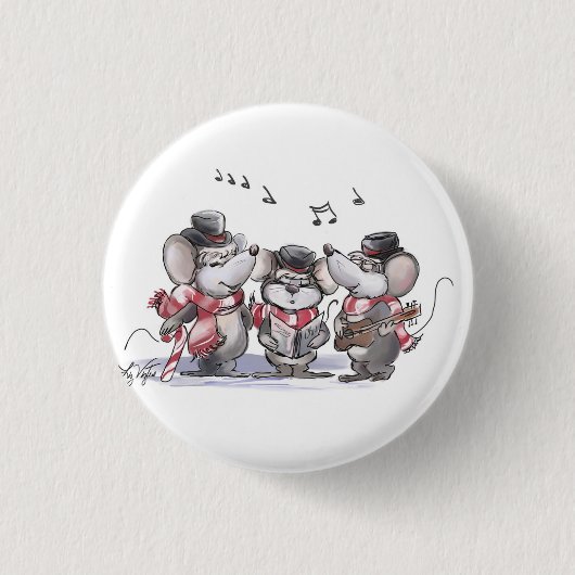 Caroling with Mic, Mac & Moe Button (Voorkant)