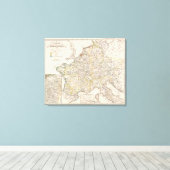 Carolingian Empire Canvas Afdruk (Insitu (Houten vloer))