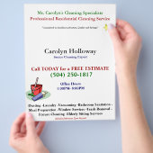 Carolyn Holloway Sample Flyer-Cleaning Services Flyer (Hand)