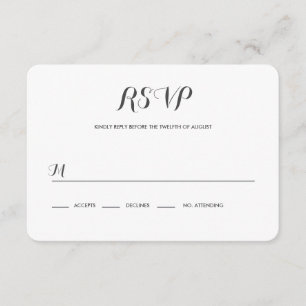 Carolyna Wedding RSVP