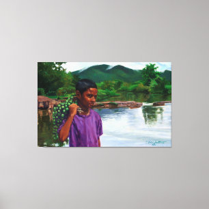 Caroni Chennette Canvas Afdruk