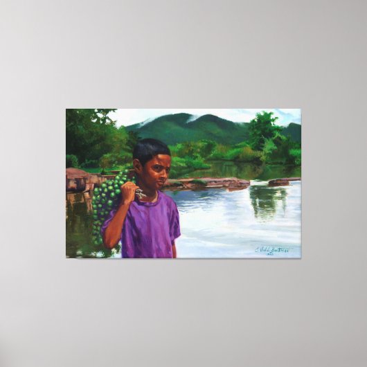 Caroni Chennette Canvas Afdruk (Voorkant)