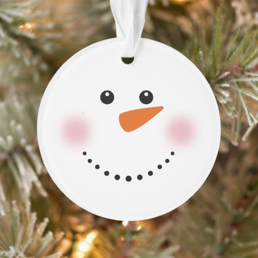 Carotte mignonne Nez Snowman (Arbre)