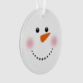Carotte mignonne Nez Snowman (devant)