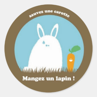 Carotte Ronde Sticker