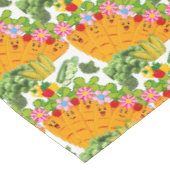 Carottes à nappes Pois Floral (Angle)