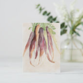 Carottes, carte postale 5x7 (Debout devant)