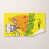 Carottes Lave-Mains Rabbit Serviettes de bain (Serviette à main)