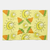 Carottes Soleil Cuisine Serviette main (Horizontal)