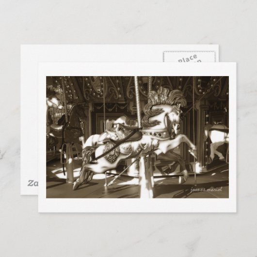 Carousel 14 Carte postale (Devant / Derrière)