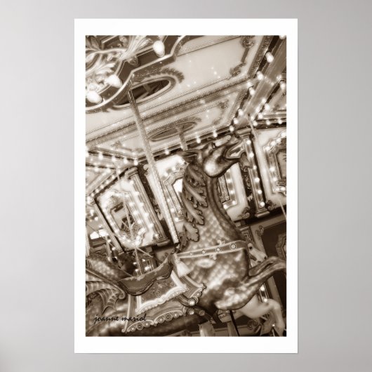 Carousel 17 Poster Print (Devant)