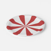 Carousel Birthday Papieren Bordje (Gekanteld)