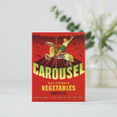 Carousel Briefkaart (Staand voorkant)